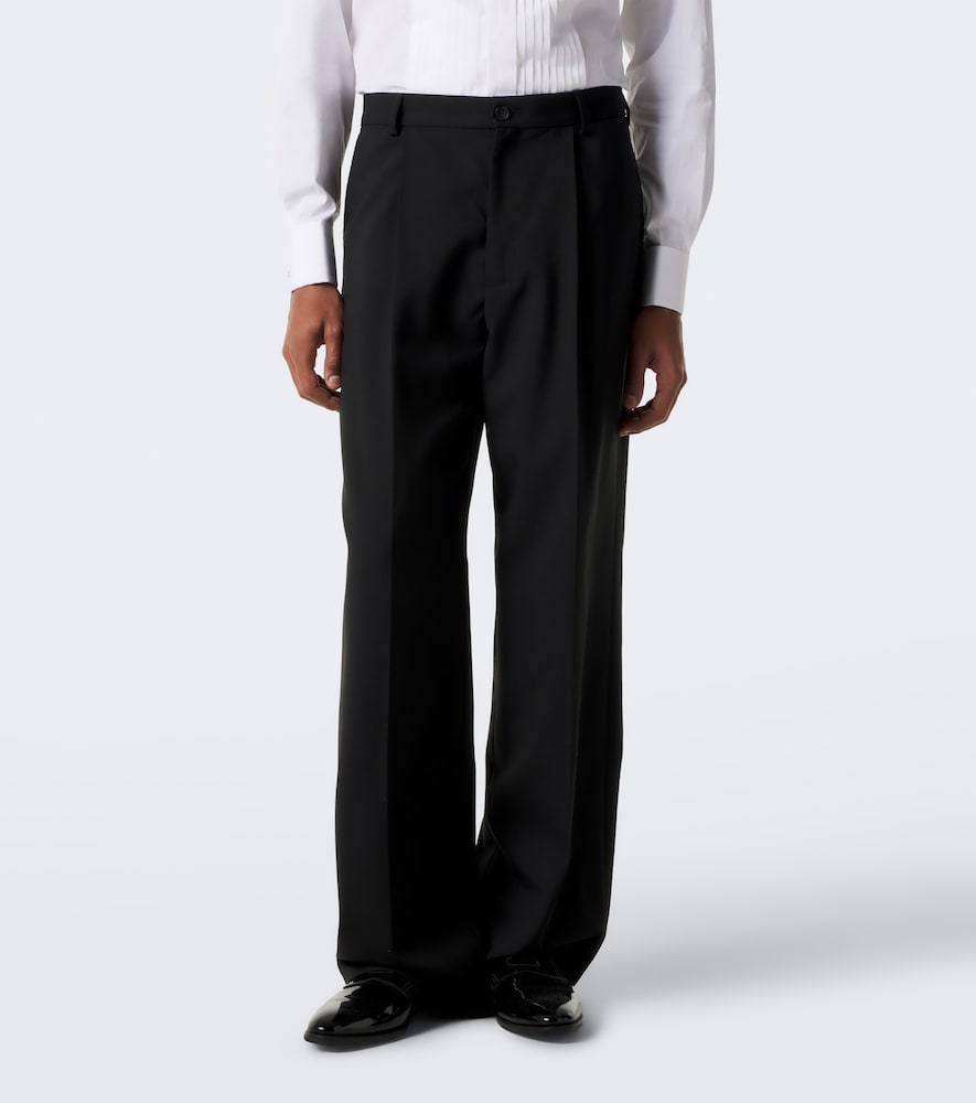 Pleated Wool