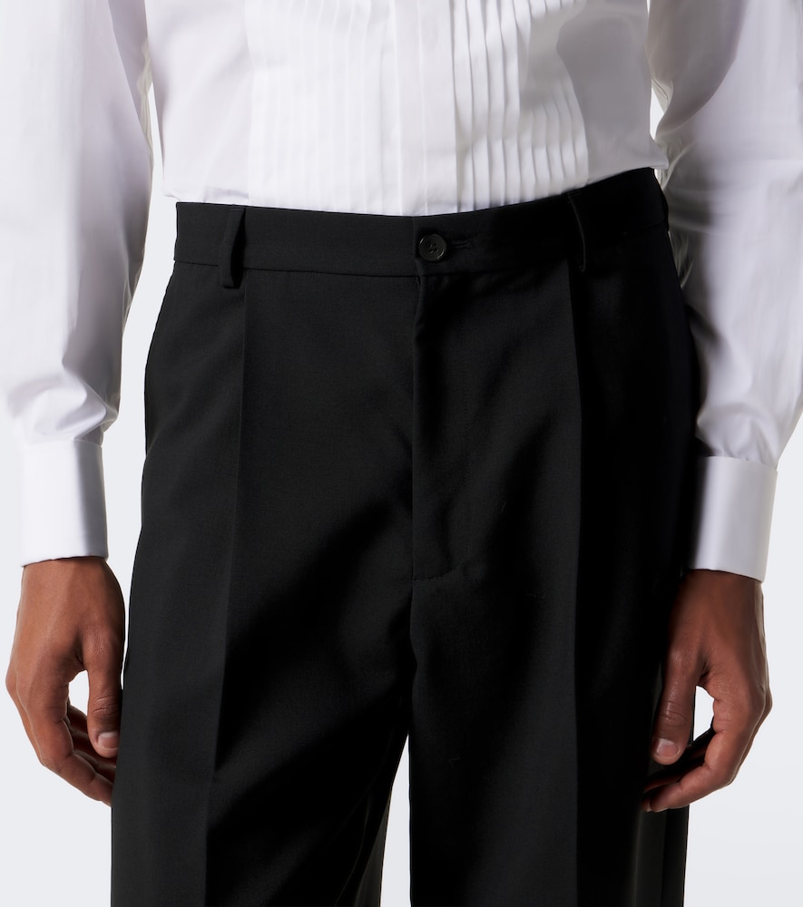 Pleated Wool