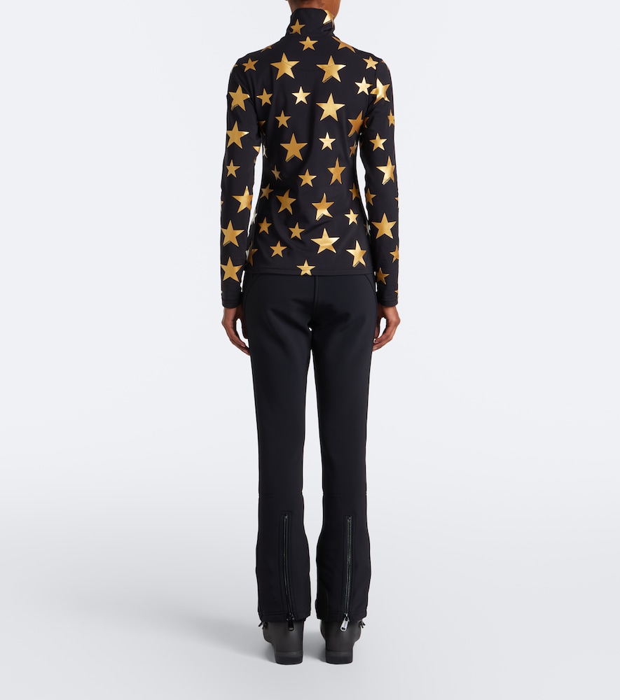 Hikari Printed Half-Zip Ski Top