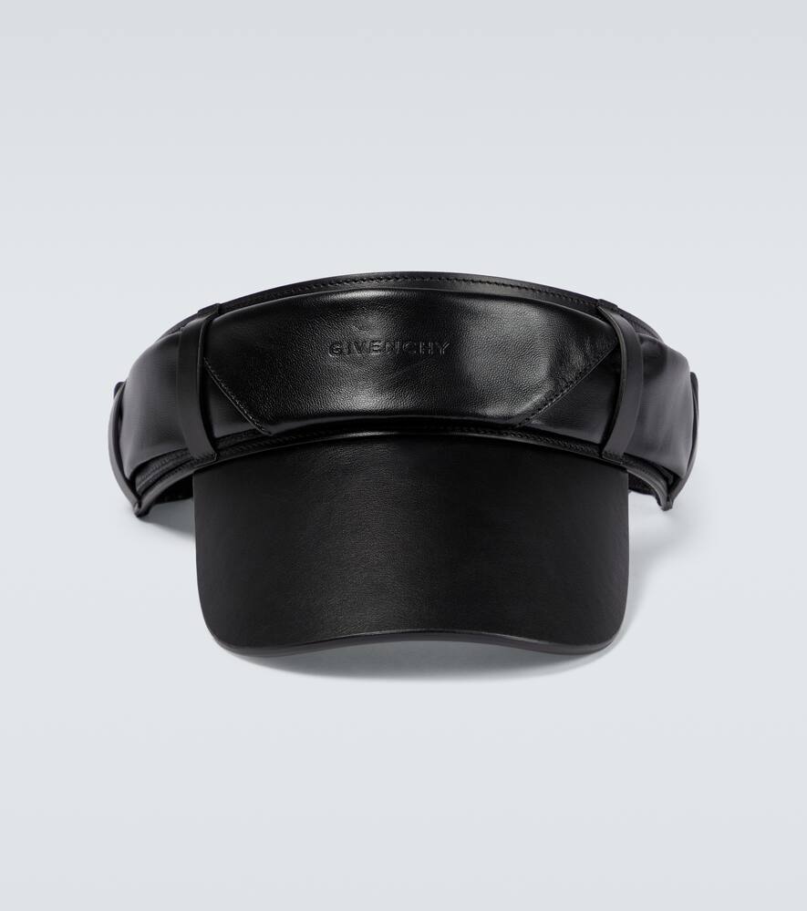 Logo-debossed Visor In Black |