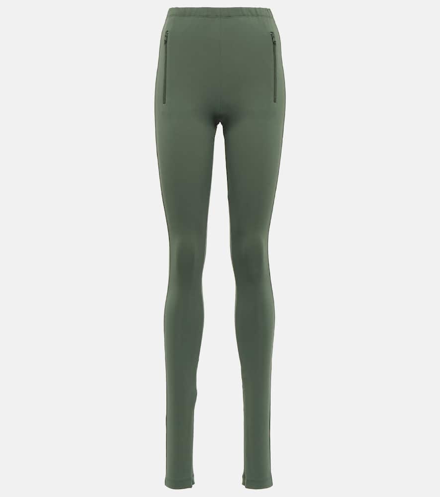 Wardrobe. NYC Side Split high-rise leggings