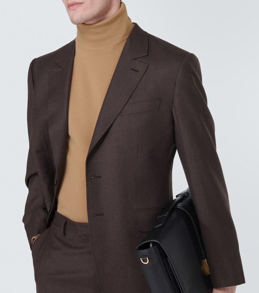 Zegna Zegna Rollkragenpullover Aus Wolle 
