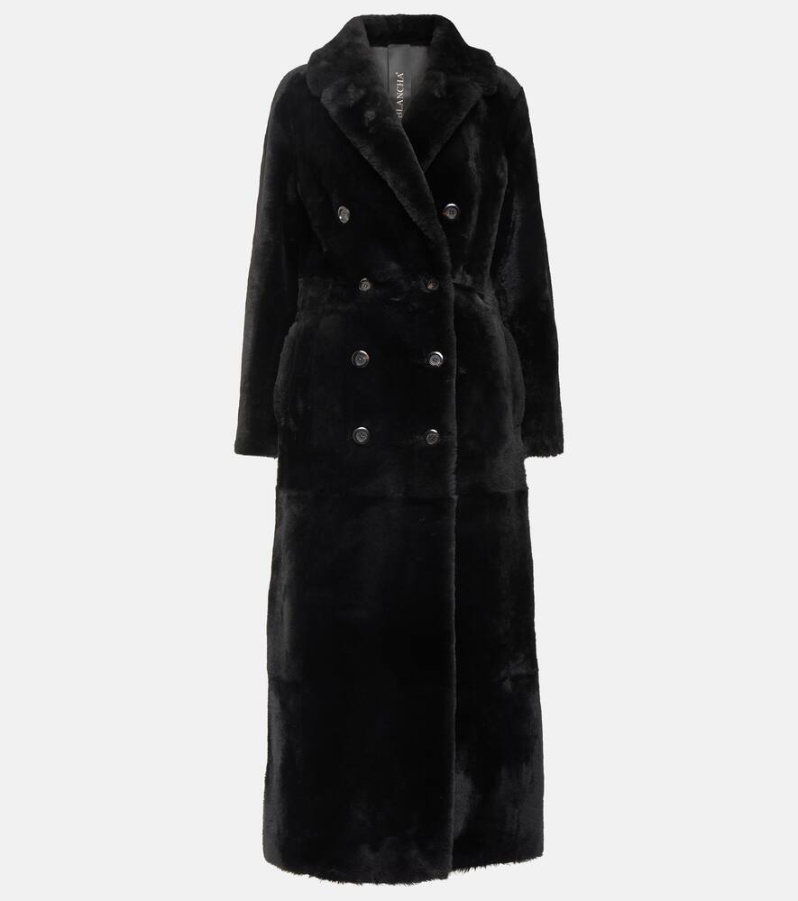 Blancha Double-breasted shearling coat