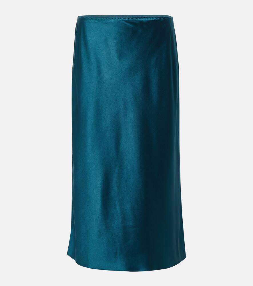 Joseph Isaak silk satin slip skirt