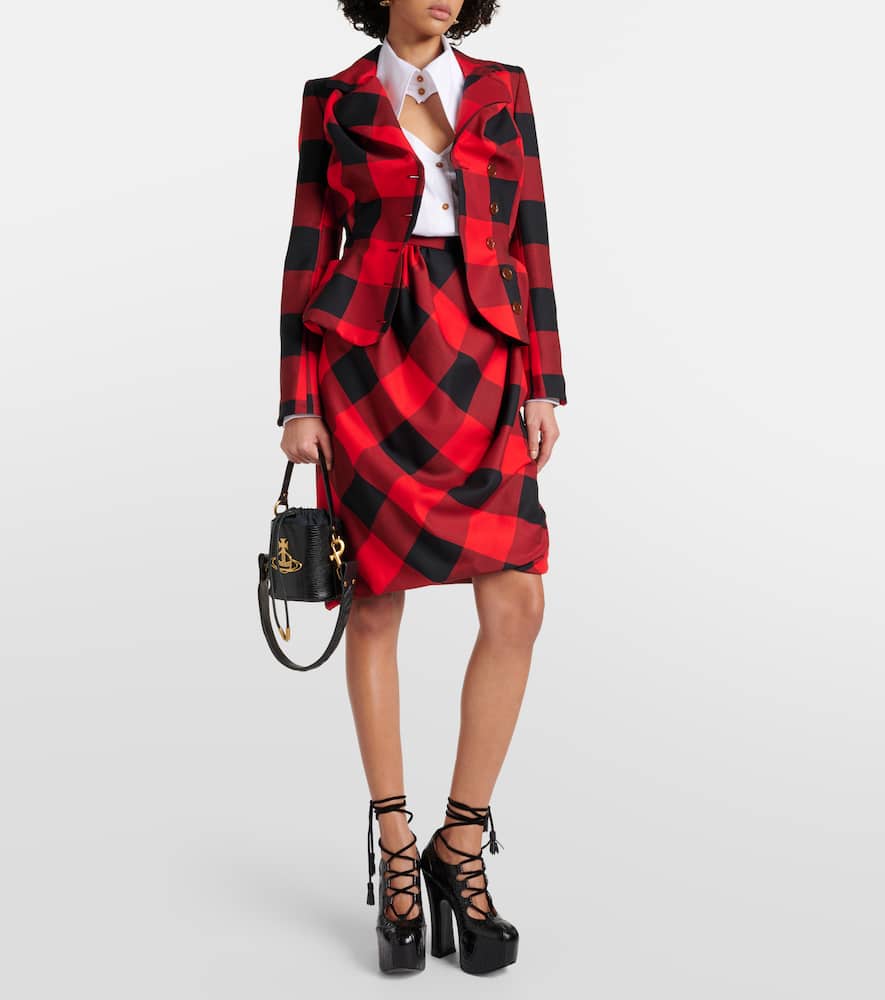 Vivienne Westwood Deconstructed Button-up Shirt In White