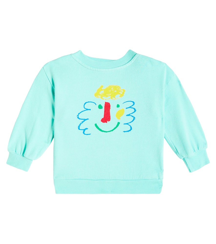 Bobo Choses Baby Happy Mask jersey sweatshirt