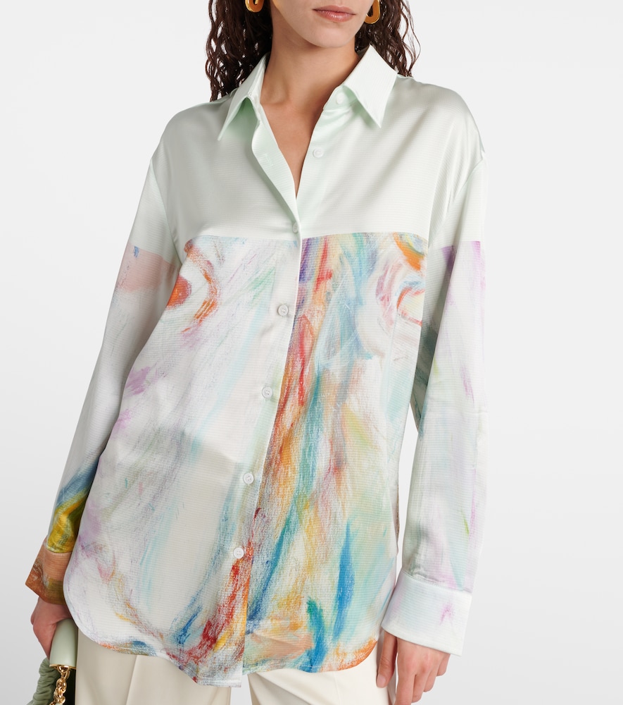  Jacques Wei Jacques Wei Printed Shirt 