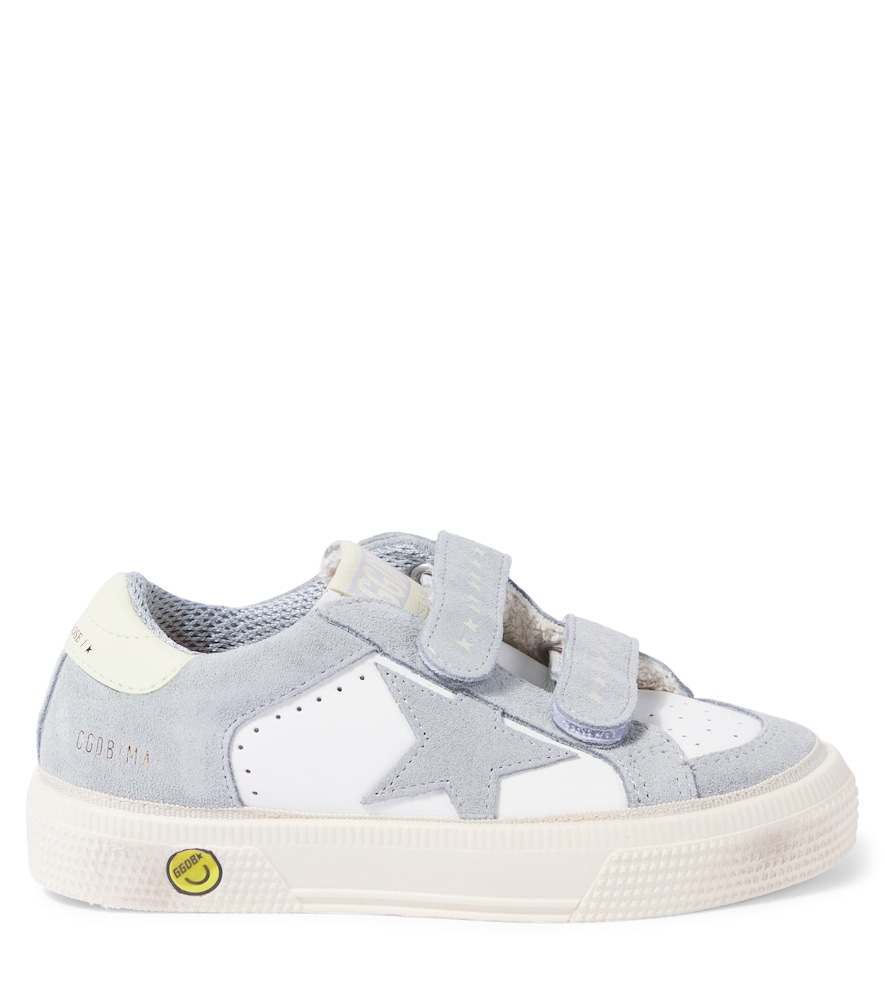  Golden Goose Kids Golden Goose Kids Sneakers May Aus Veloursleder Und Leder 