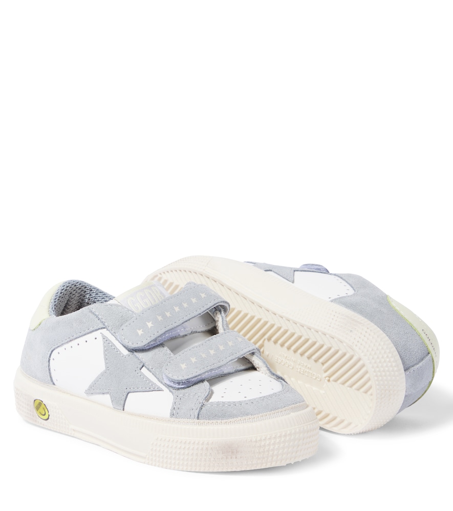  Golden Goose Kids Golden Goose Kids Sneakers May Aus Veloursleder Und Leder 