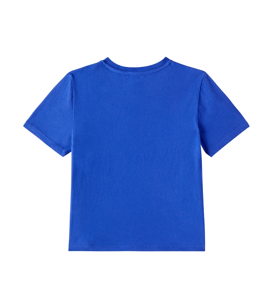 Vilebrequin Gabin Printed Cotton Jersey T-shirt In Blue