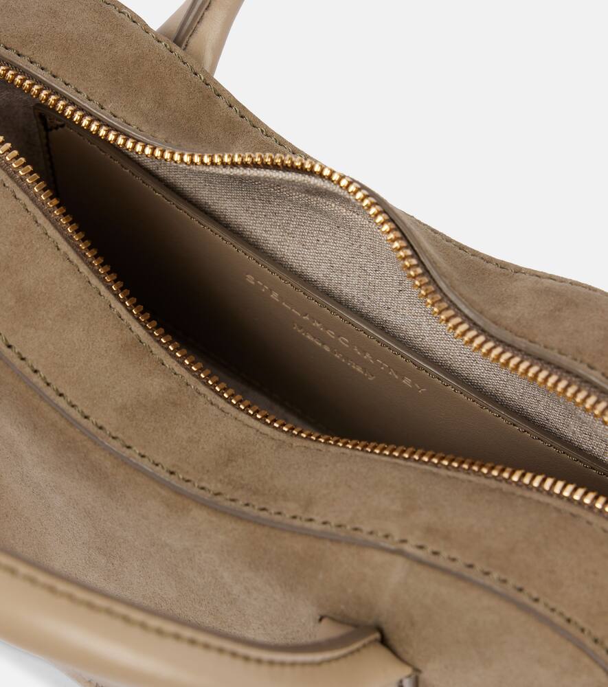 Stella Mccartney Ryder Small Faux Suede Shoulder Bag