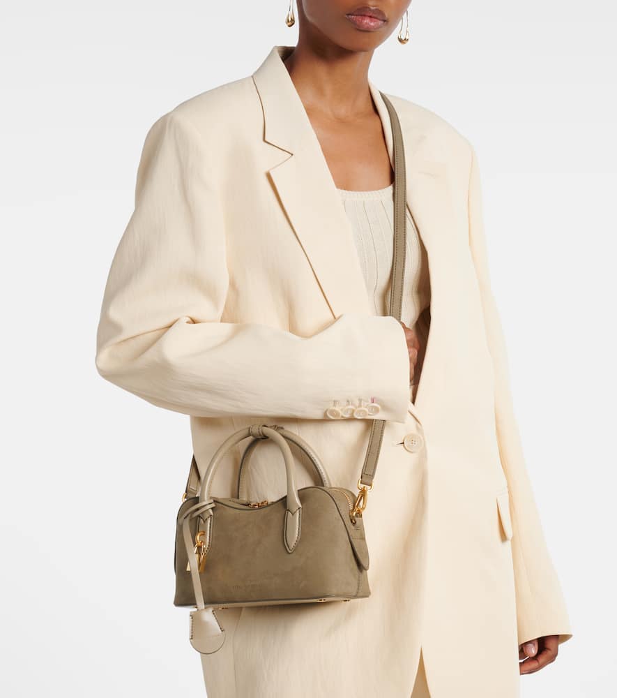 Stella Mccartney Ryder Small Faux Suede Shoulder Bag