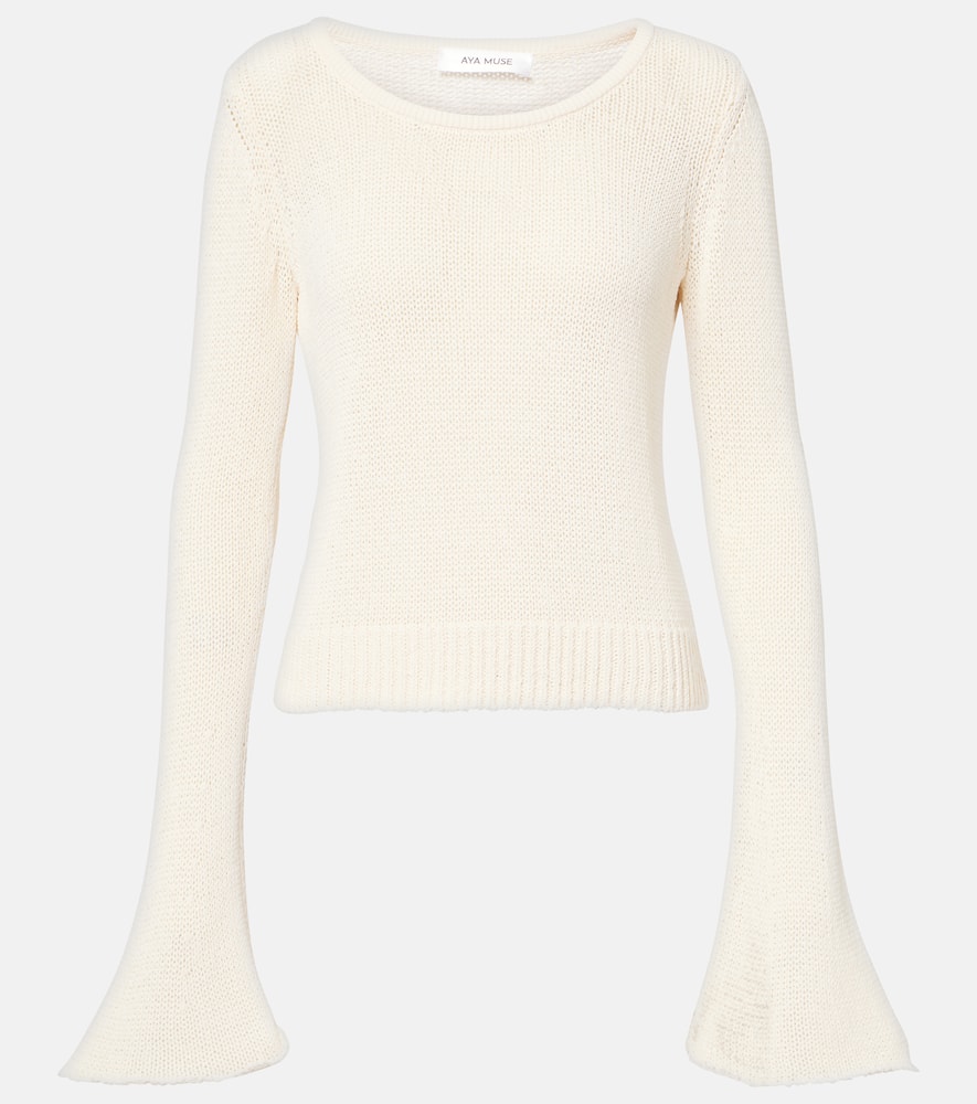 Sei cotton-blend top