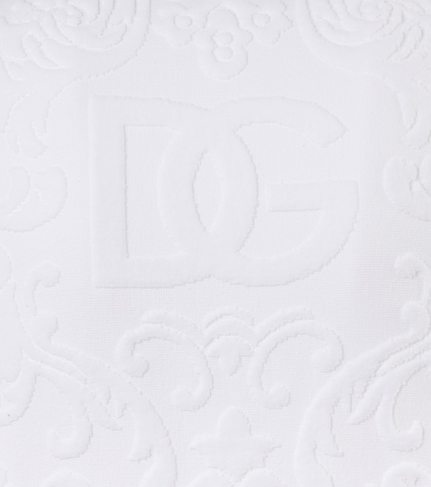  Dolce&gabbana Casa Dolce&gabbana Casa Bademantel Dg Aus Baumwollfrottee 