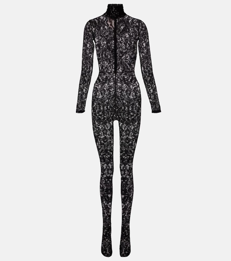 Rebrodé lace jumpsuit