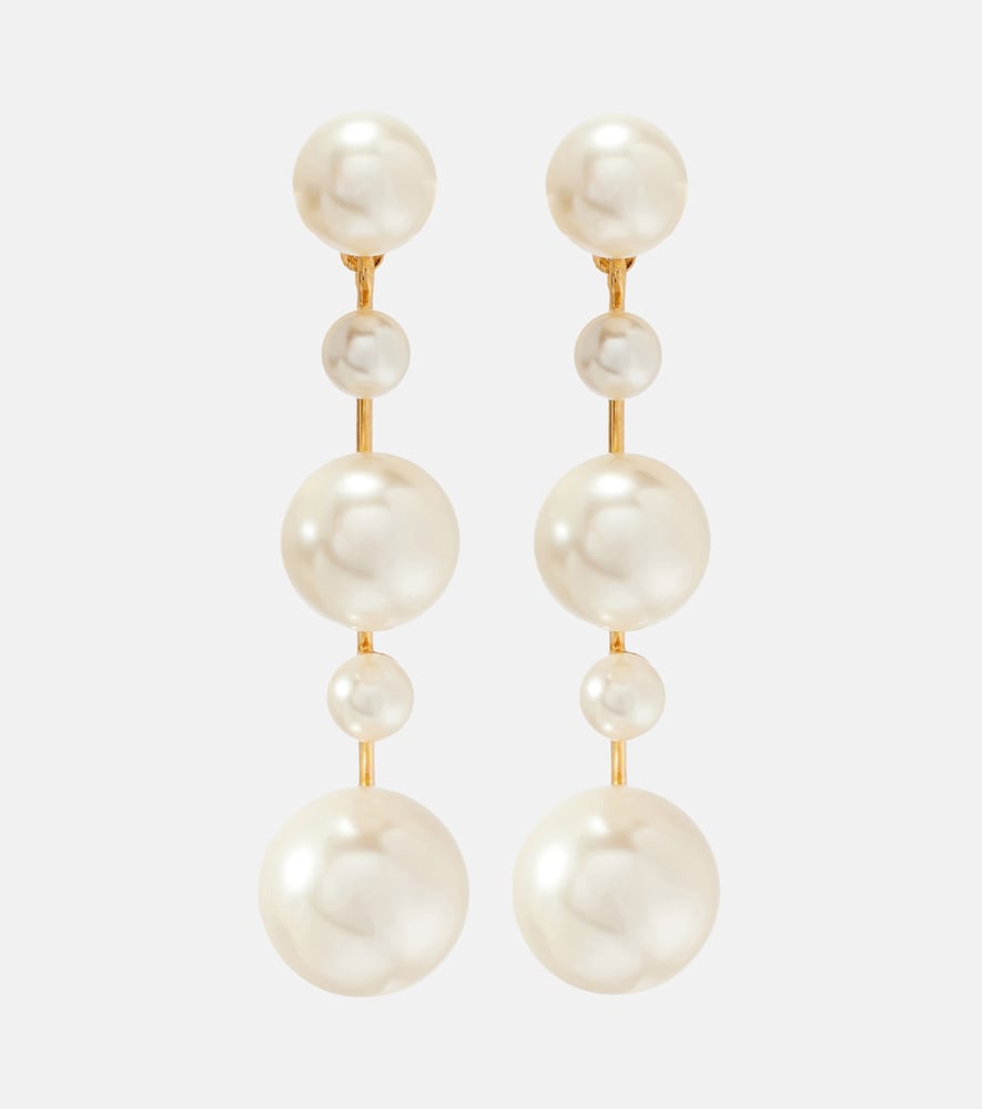 Jennifer Behr Maylin faux-pearl drop earrings