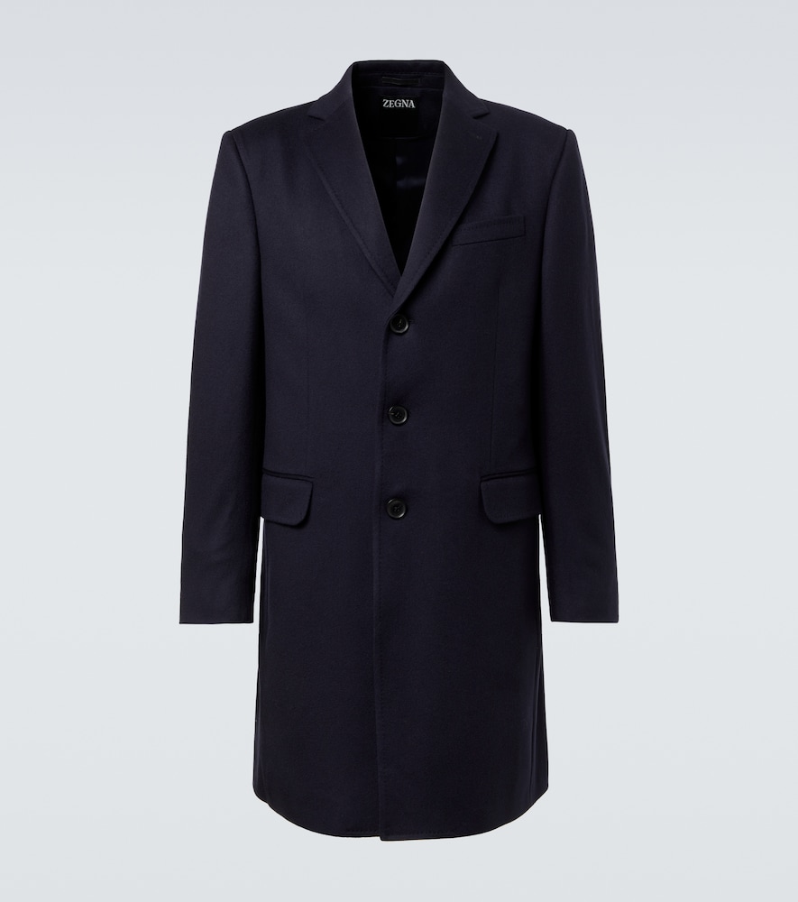 Zegna Wool and cashmere-blend coat