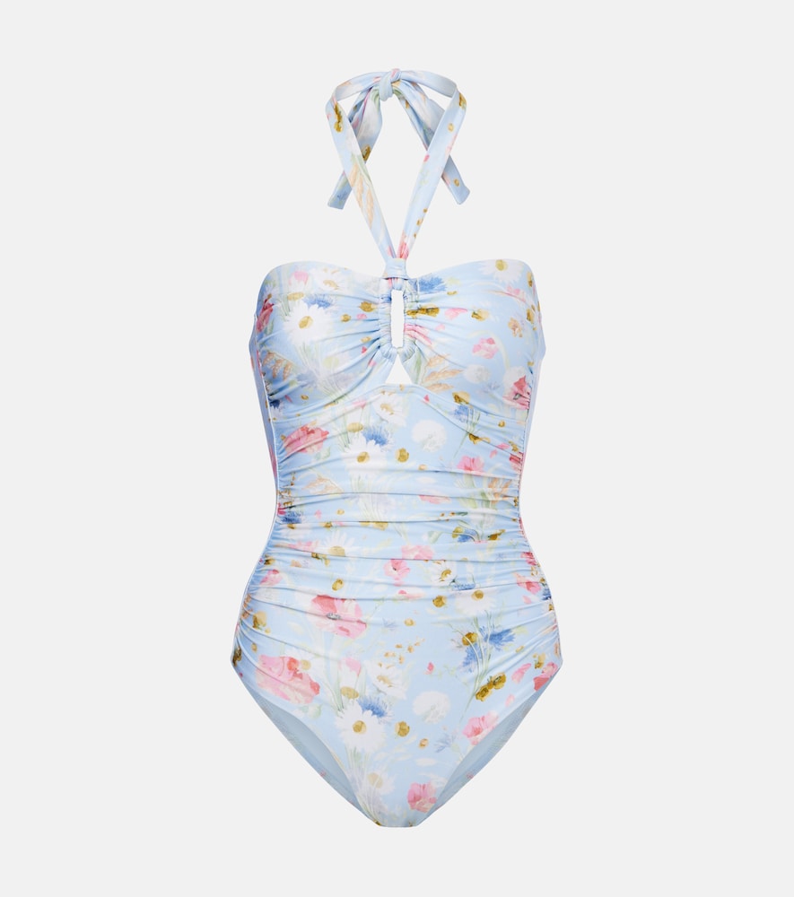 Zimmermann Lucky floral swimsuit