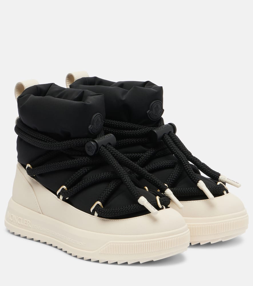 Moncler Altive Mid Snow Boots In Black
