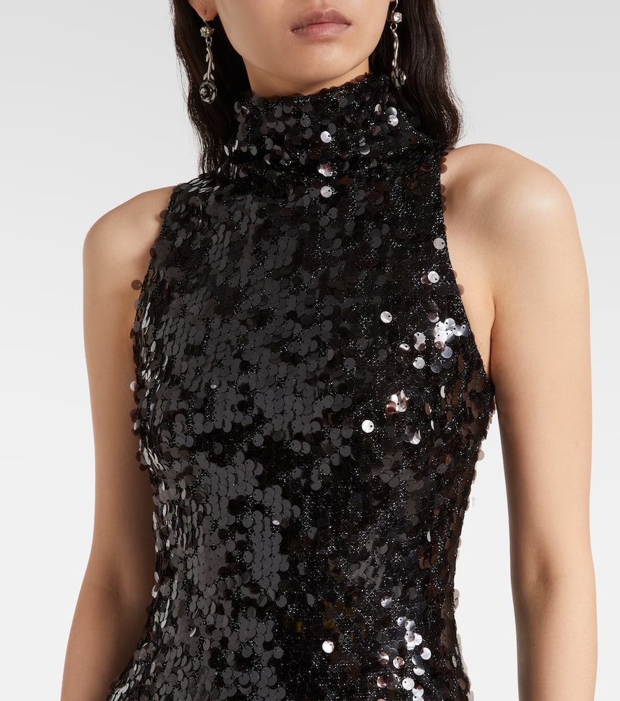Christopher Esber Cristalla Embellished Gown In Black