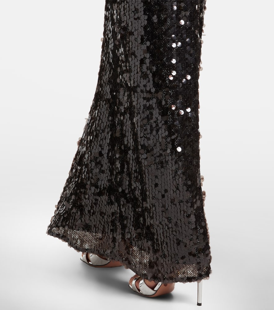 Christopher Esber Cristalla Embellished Gown In Black
