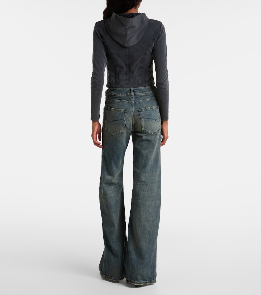  Balenciaga Balenciaga Jeans Anchos De Tiro Bajo 