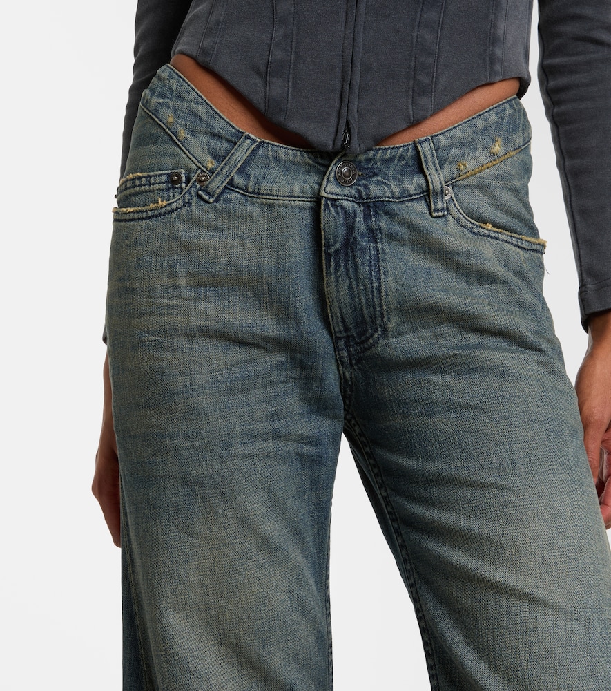  Balenciaga Balenciaga Jeans Anchos De Tiro Bajo 