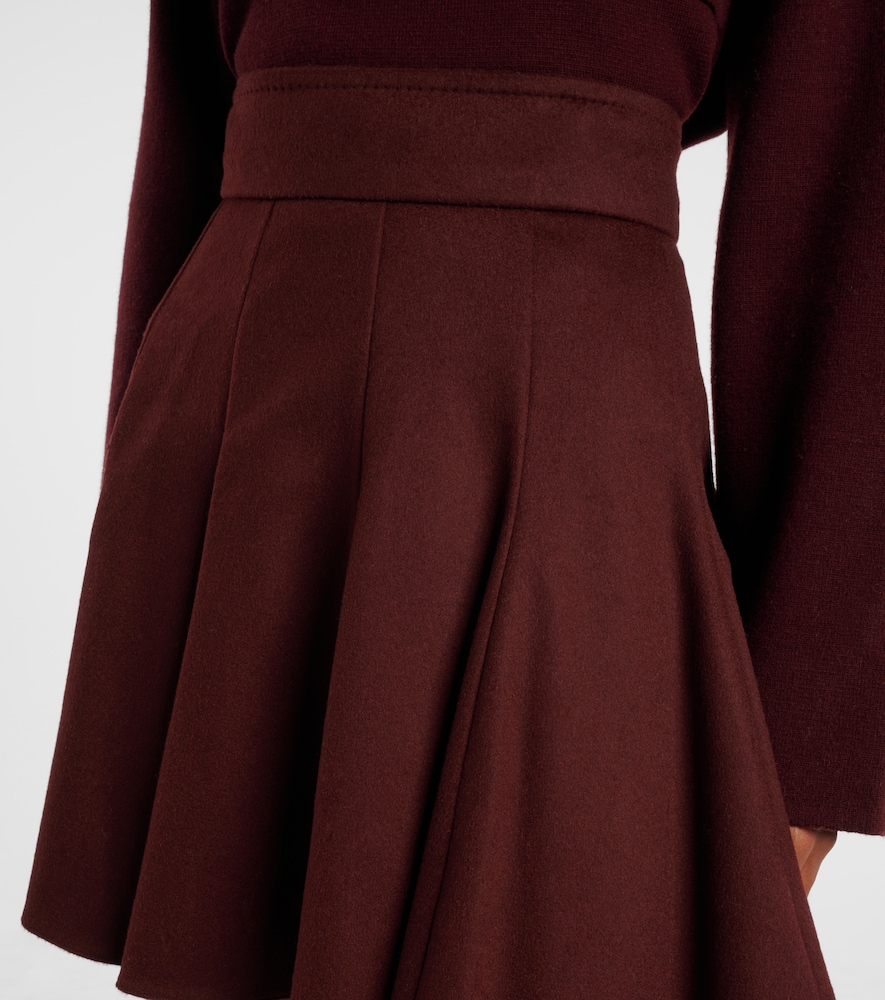  Max Mara Max Mara Camel Hair Miniskirt 