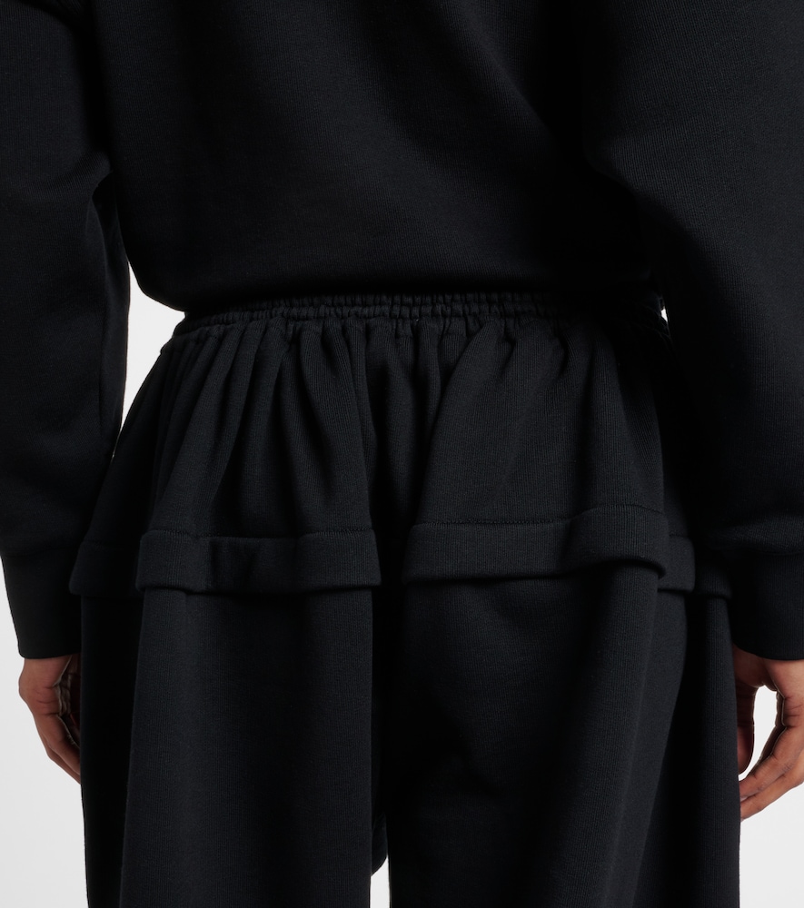  Alaia Alaã¯a Wide-leg Cotton Sweatpants 