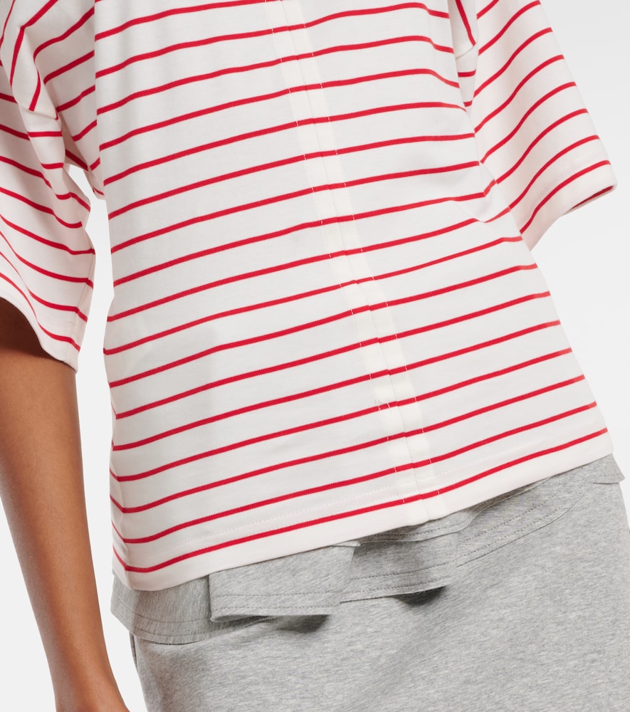 Striped Cotton Jersey T-Shirt