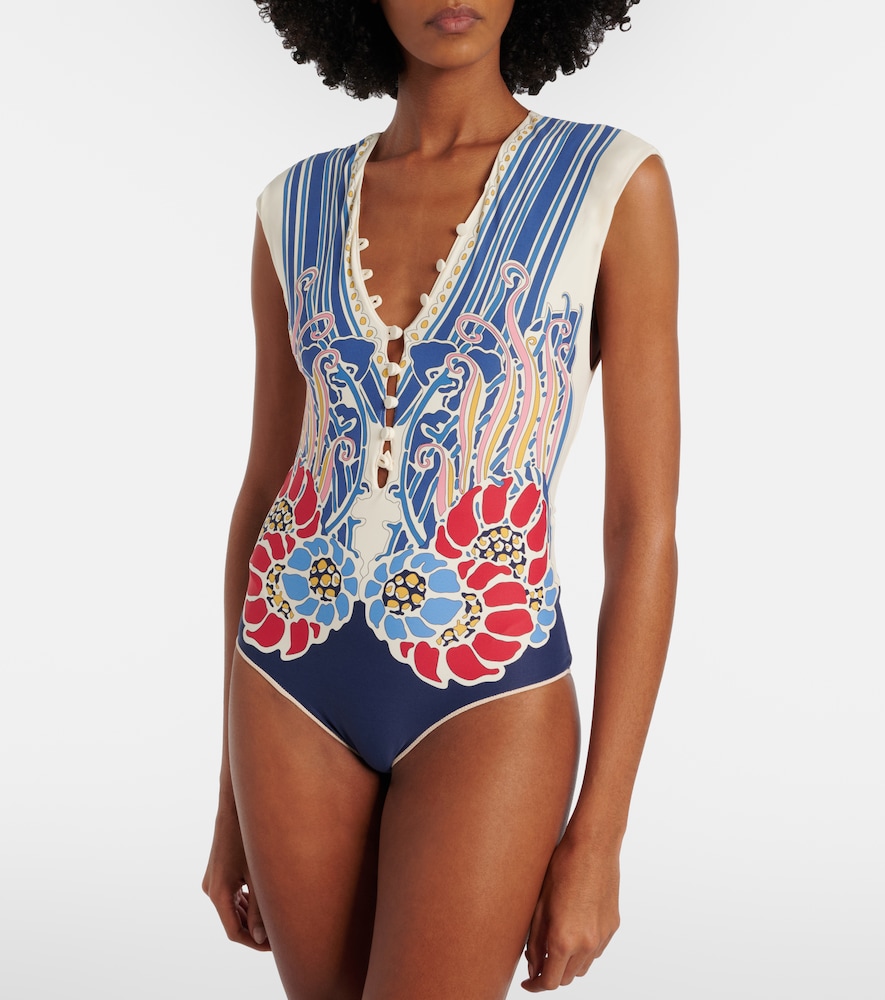 La DoubleJ Tutto Suit printed swimsuit