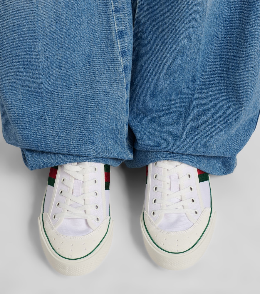 Gucci Gucci Tennis 1977 canvas sneakers