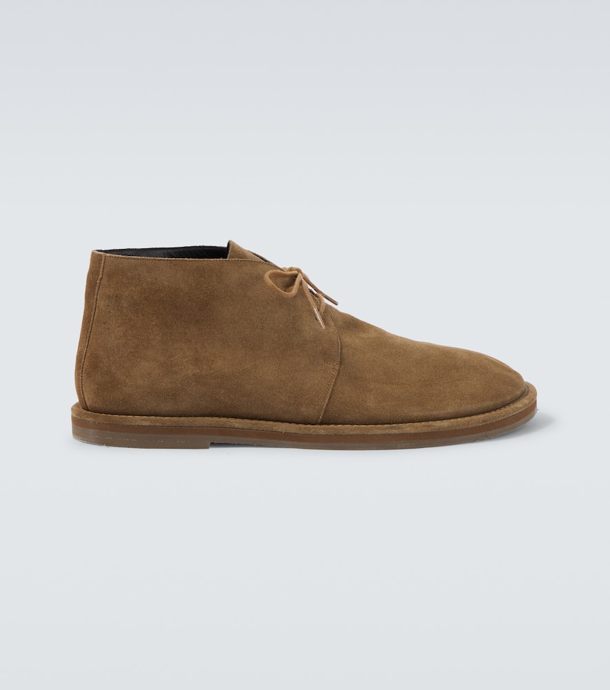 Studio Nicholson Woodrow Suede Desert Boots In Brown
