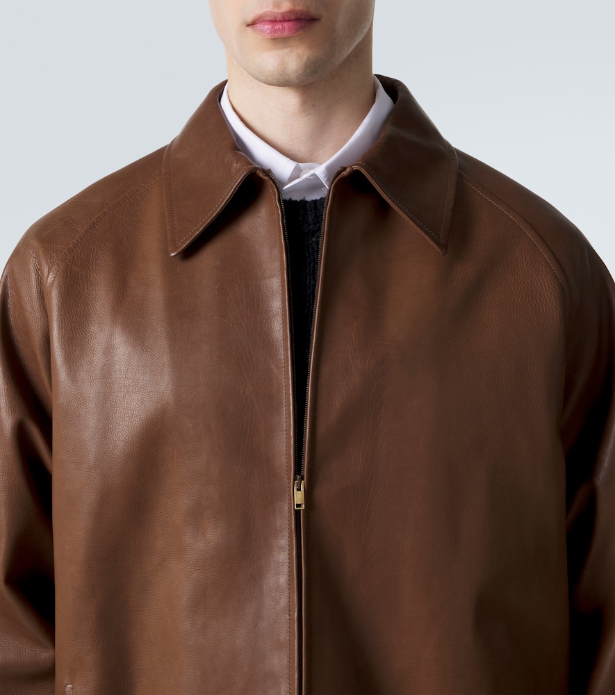  The Row The Row Jacke Mount Aus Leder 