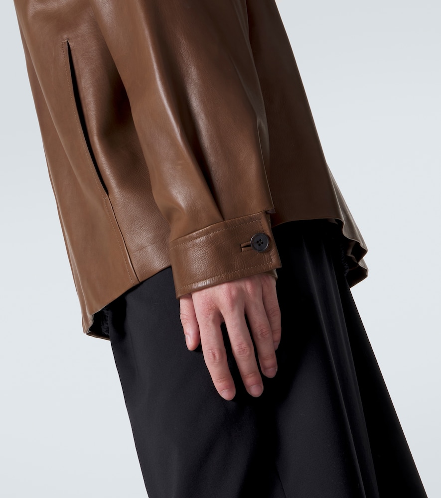  The Row The Row Jacke Mount Aus Leder 