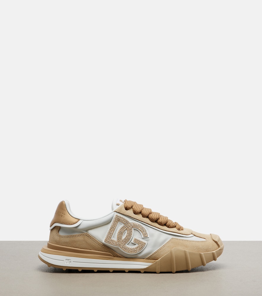  Dolce&gabbana Dolce&gabbana Sneakers Dg Athletic Mit Veloursleder 