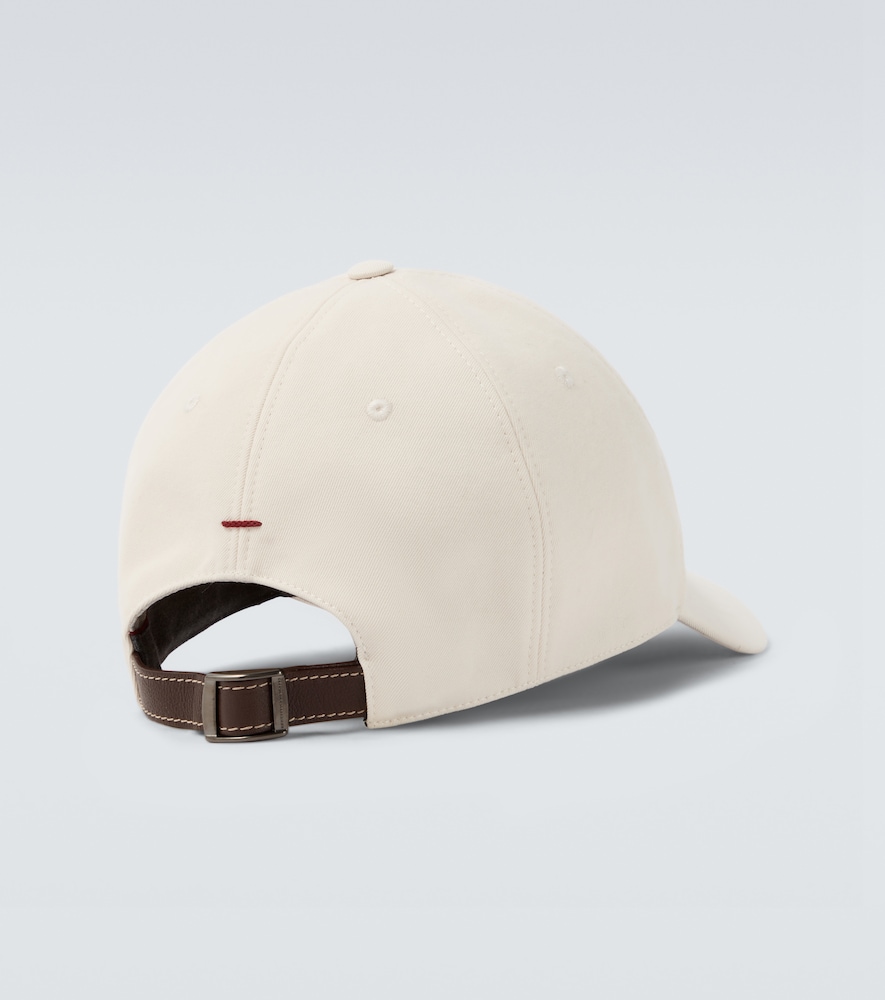  Brunello Cucinelli Brunello Cucinelli Baseballcap Aus Baumwoll-gabardine 