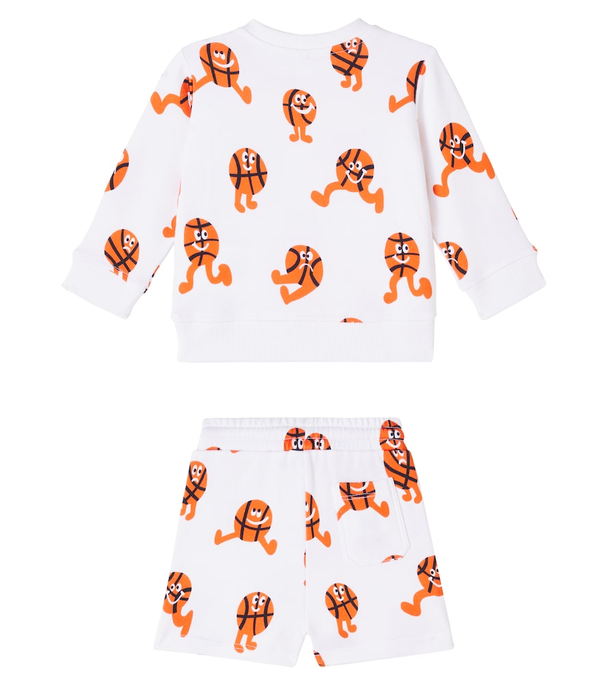  Stella Mccartney Kids Stella Mccartney Kids Baby Set Aus Sweatshirt Und Shorts 
