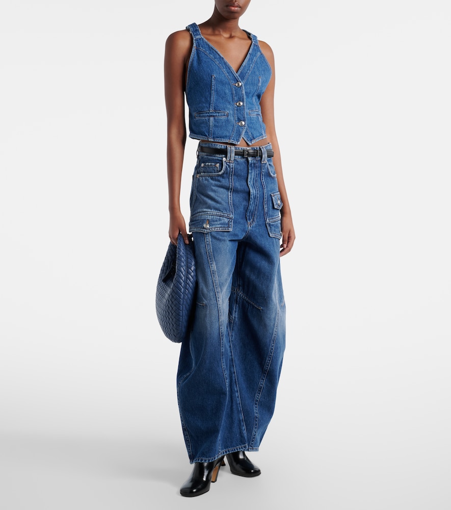  Sportmax Sportmax Dama Denim Vest 