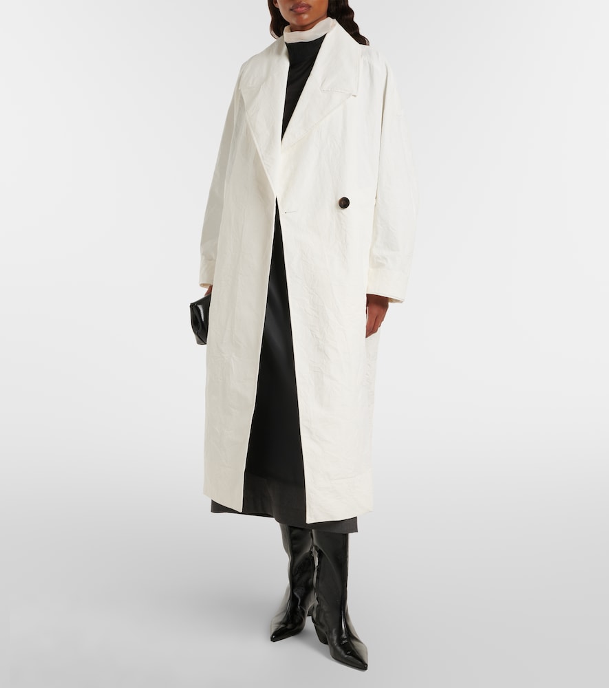  Rohe Róhe Cappotto Oversize In Cotone E Lino 