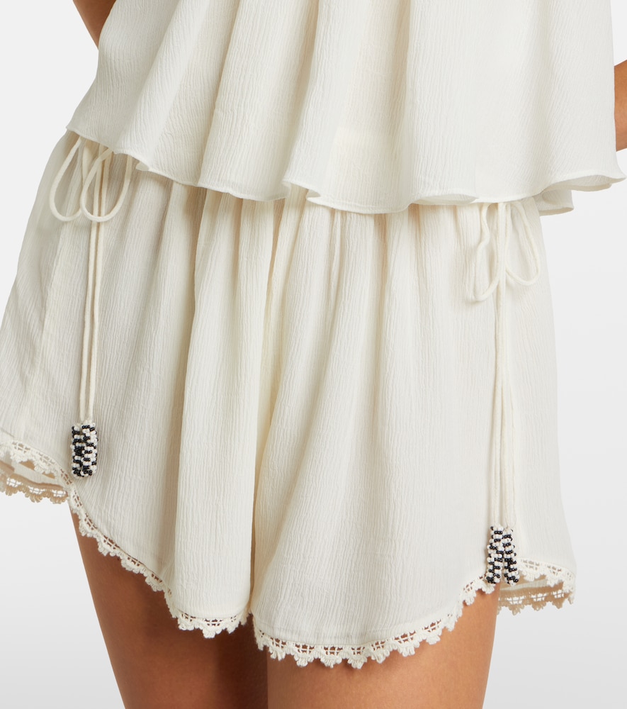  Isabel Marant Isabel Marant Nilany Beaded Silk Romper 