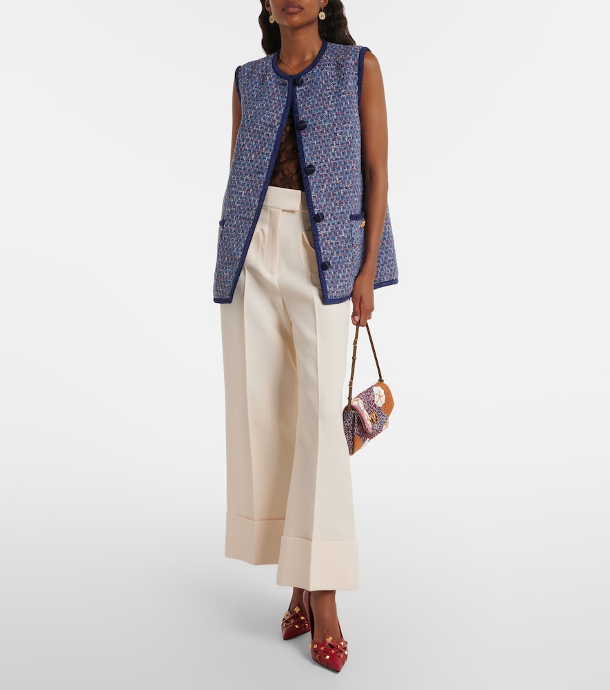  Valentino Valentino Tweed Vest 