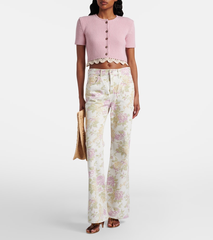 Citizens of Humanity Kimberly '70s floral flared jeans