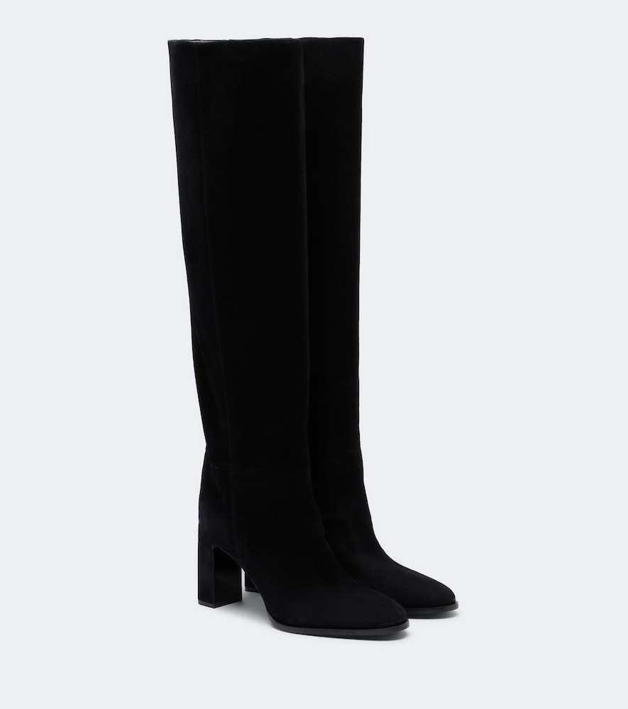 Overknee-Stiefel Caly aus Veloursleder
