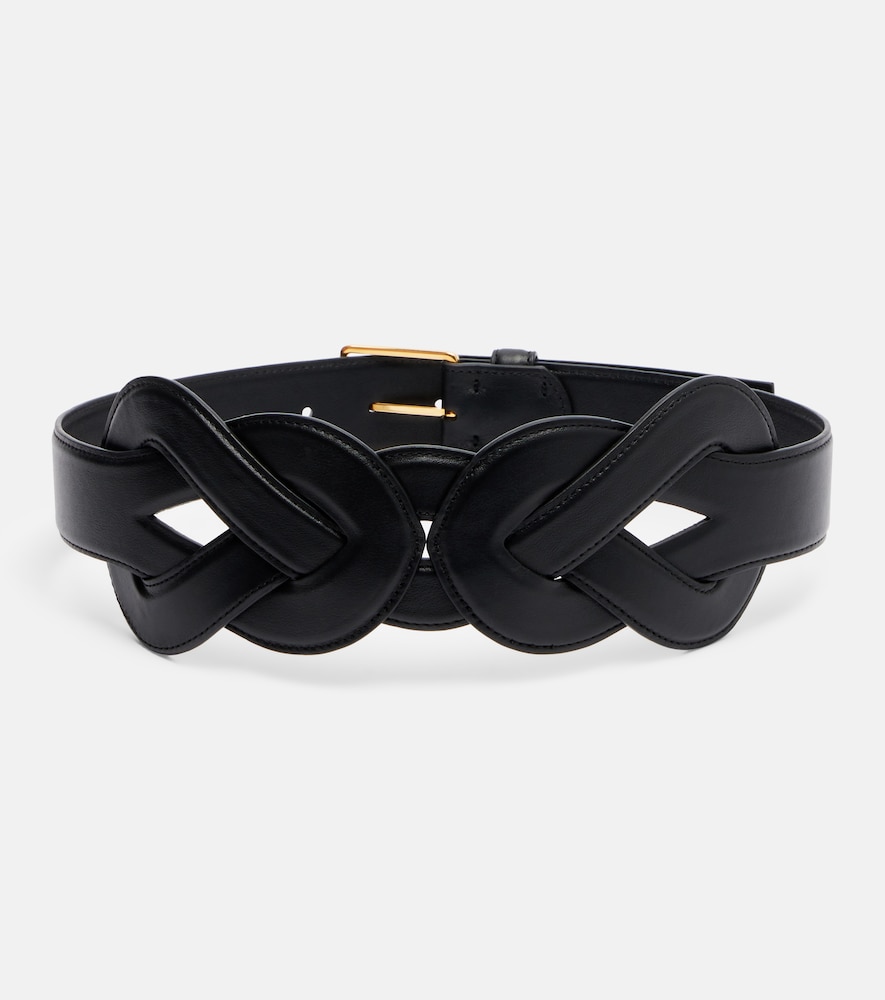 Cintura Loopy in pelle