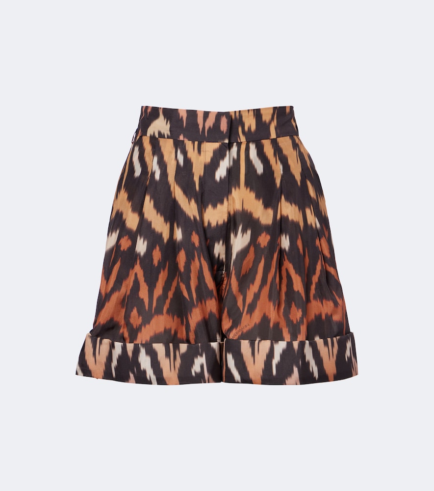 Shorts Aster aus Seide