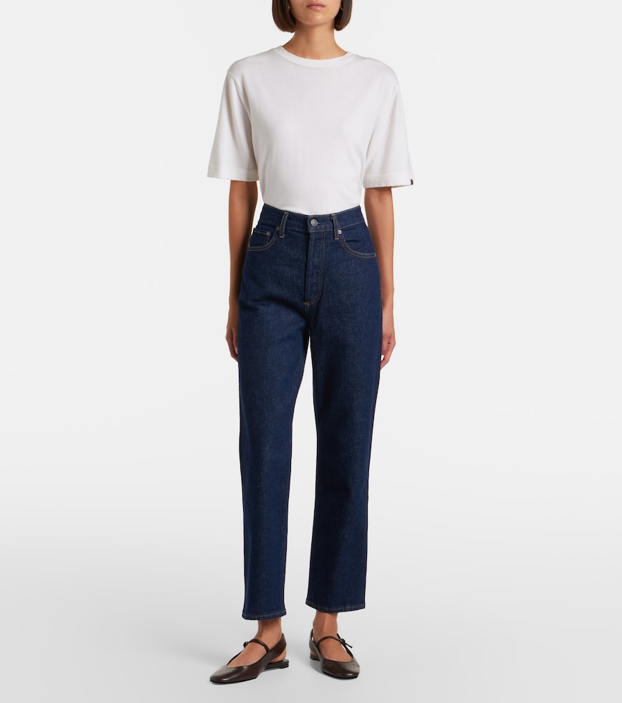 '90S Cropped Straight Jeans