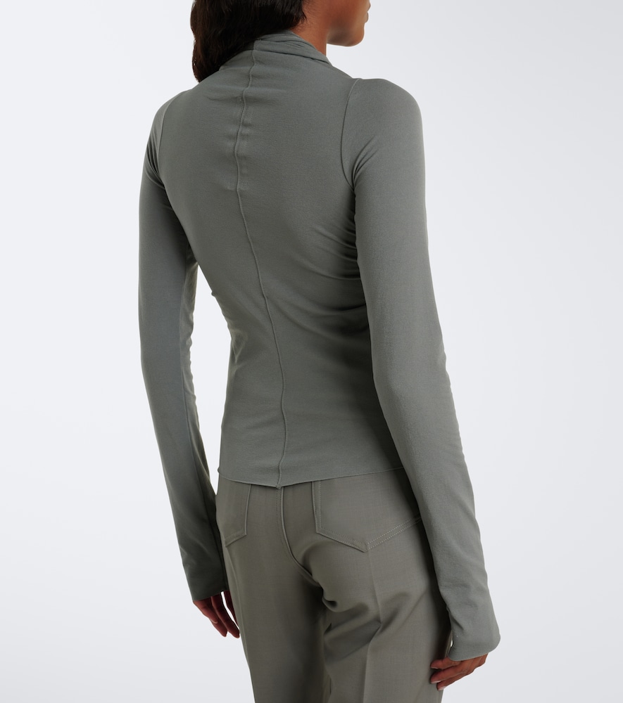 Allanah Gathered Jersey Top