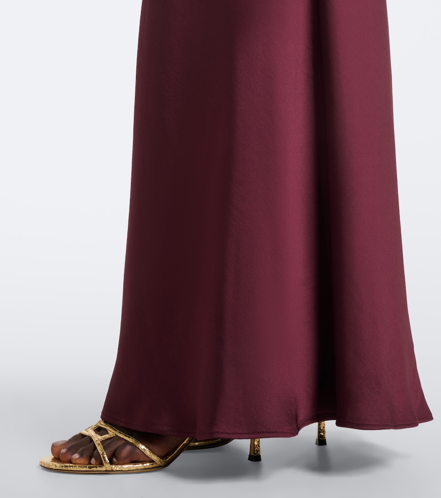 Reannon Halterneck Satin Gown