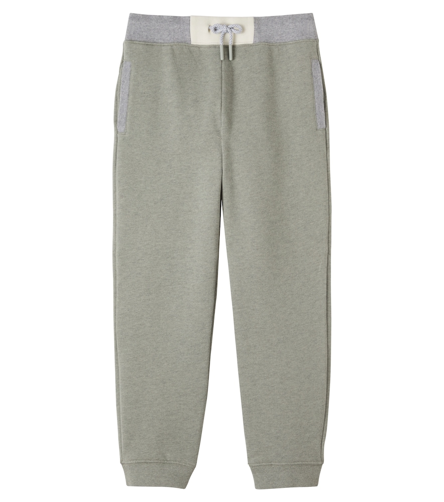 Bonpoint Green Marcio Cotton-Blend Jersey Sweatpants Y Size 4 - Mytheresa